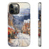 Bustling Victorian Christmas Market - Impact Resistant Phone Case iPhone 12 Pro Max Glossy